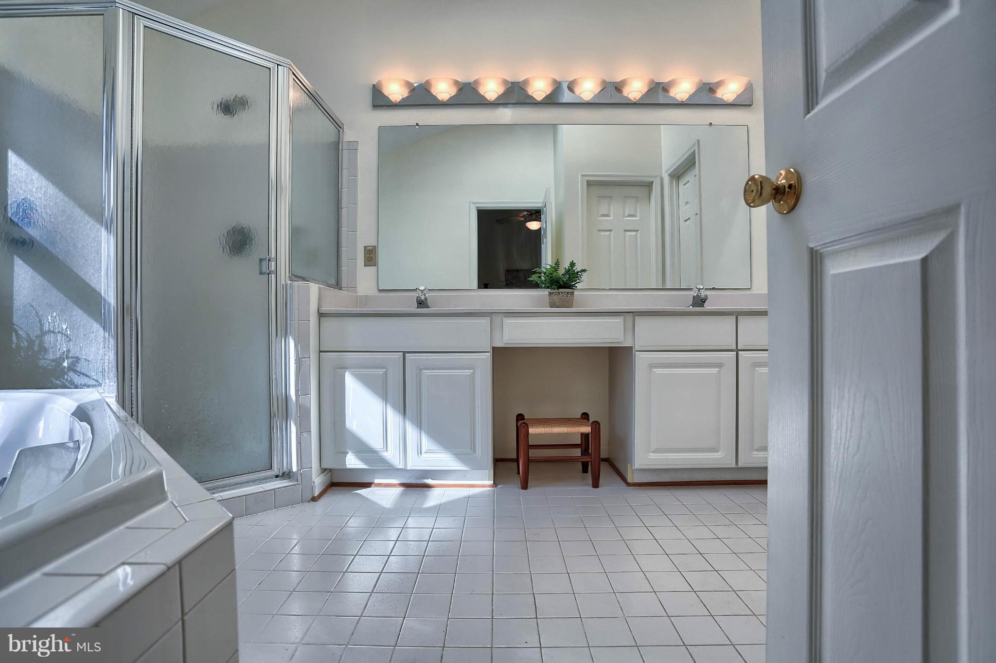 4905 Teen Barnes Road Frederick, MD 21703 - Photo 19 of 30 a spacious bathroom with a sink and a mirror