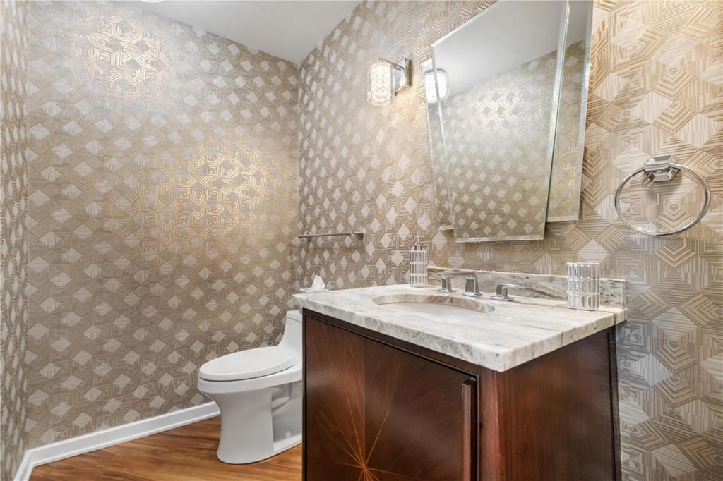 2437 Mt Royal Road Pittsburgh, PA 15217 - Photo 12 of 39 a bathroom with a sink and a toilet