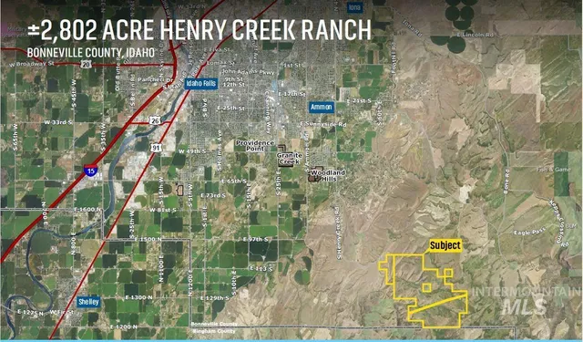 $5,000,000 | Tbd South Henry Crk Road, Idaho Falls, ID 83406