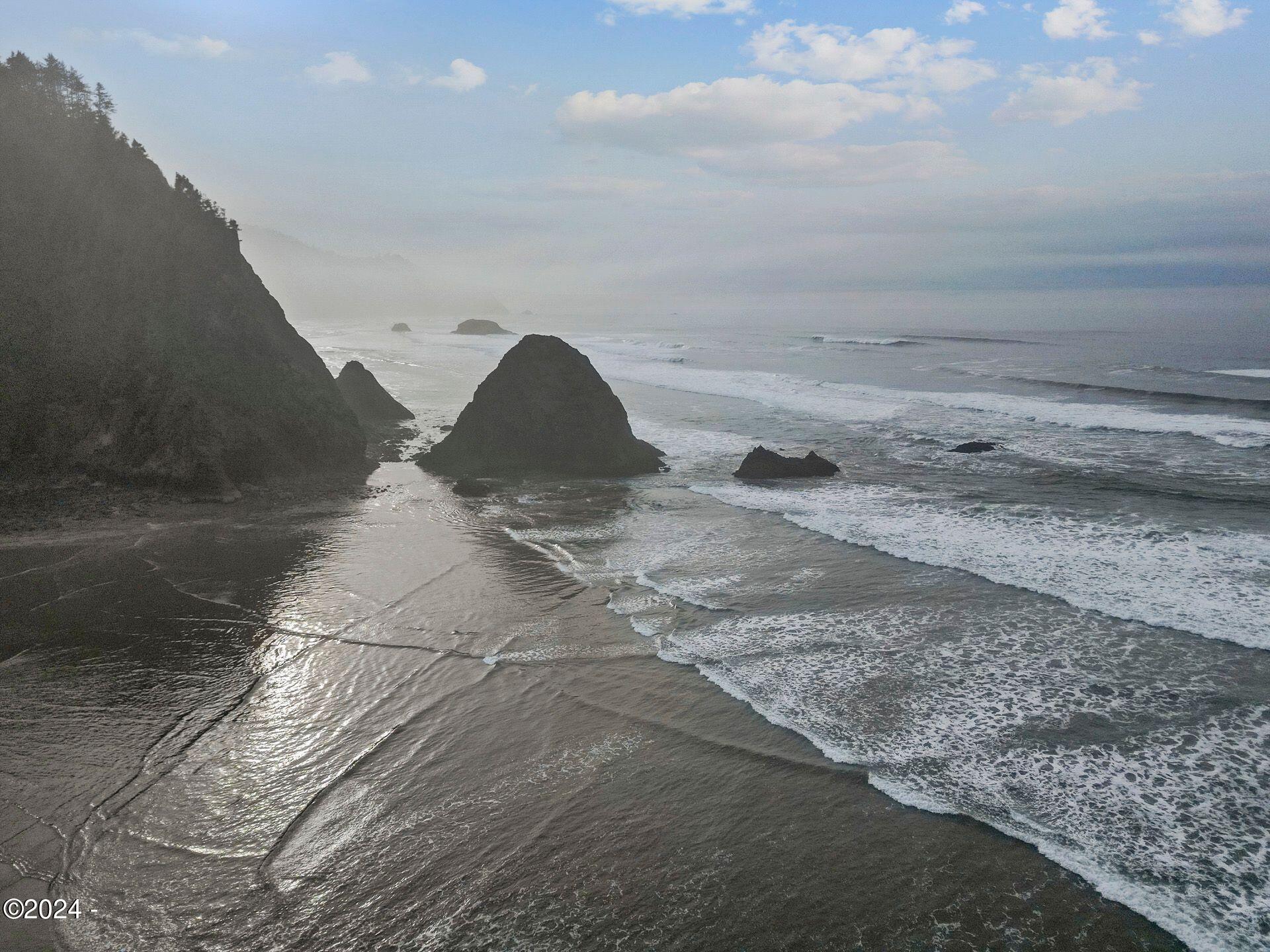 8500 East Beach Road Arch Cape, OR 97102 - Photo 1 of 19 Drone- Arch Cape Ocean- South