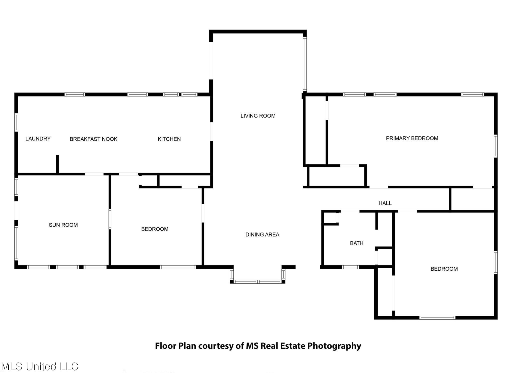 7621 Elder Ferry Road Moss Point, MS 39563 - Photo 32 of 32 Floor Plan- 7621