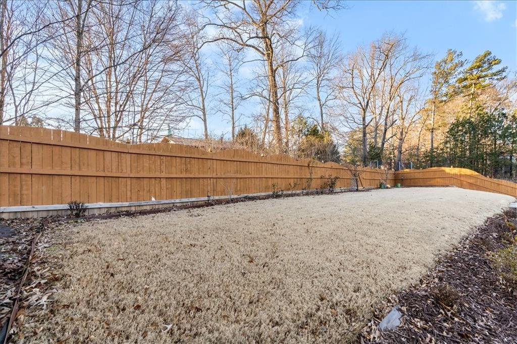 4740 Shiloh Crossing Way Cumming, GA 30040 - Photo 4 of 25 a view of backyard space with trees
