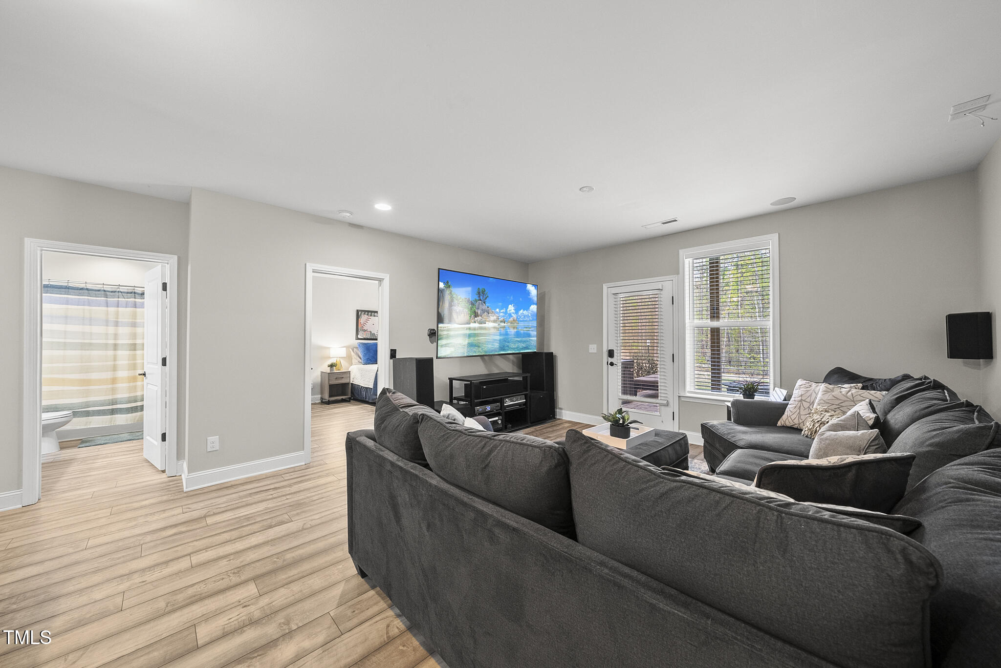 2564 Rambling Creek Road Apex, NC 27523 - Photo 25 of 43 Massive Lower Level Entertainment & Lounging space