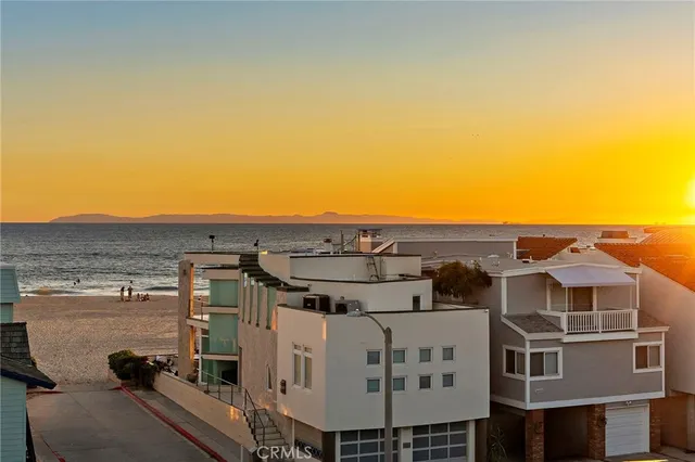 an aerial view of a building