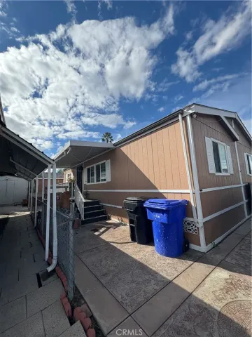 a view of porch with seating space