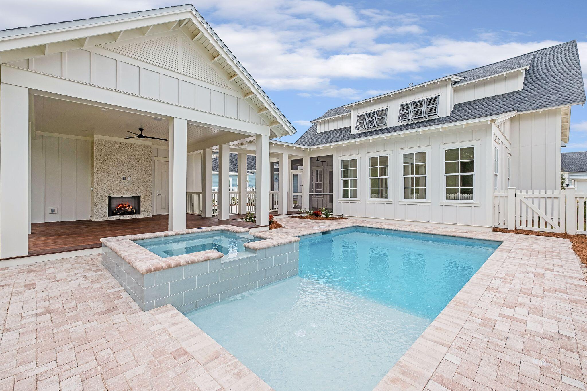 235 Needle Cast Ln Inlet Beach Inlet Beach, FL 32461 - Photo 38 of 58 a view of a house with pool table and chairs