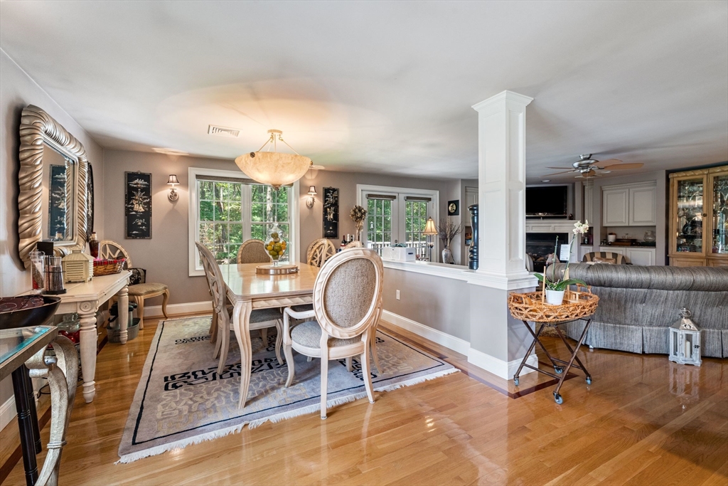 31 Cedar Street North Reading, MA 01864 - Photo 37 of 41 a view of a dining room with furniture window and wooden floor