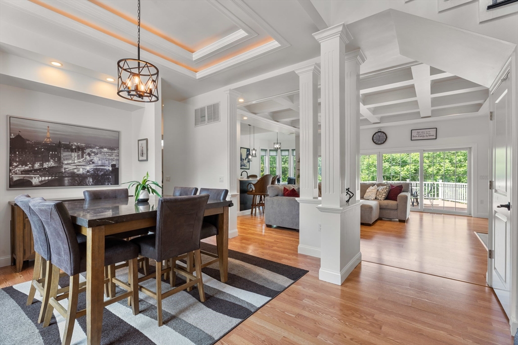 31 Cedar Street North Reading, MA 01864 - Photo 10 of 41 a living room with fireplace furniture and a large window