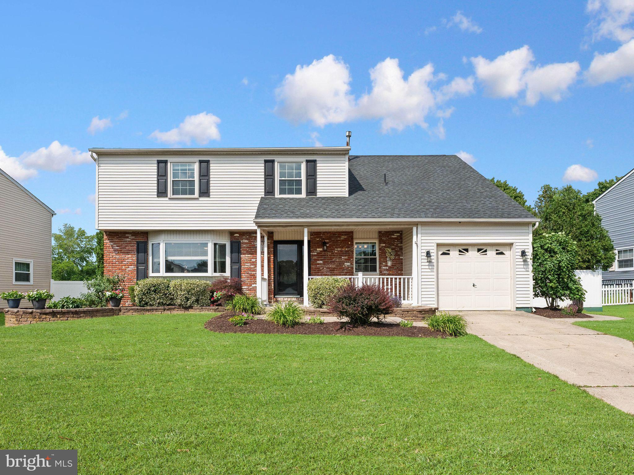 8 Chesterfield Road Sewell, NJ 08080 - Photo 2 of 57 Charming home with lush green lawn.
