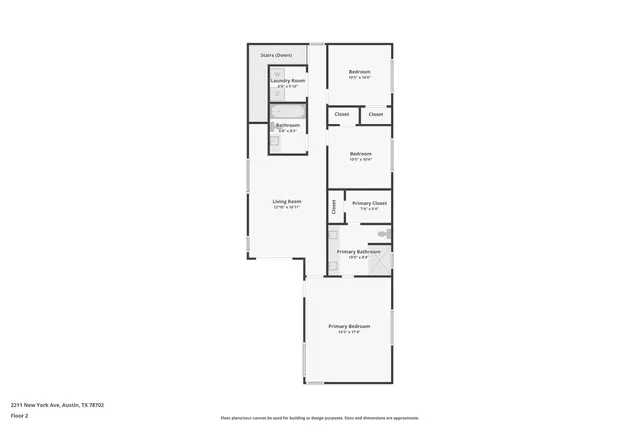 $879,000 | 2211 New York Avenue, Unit A, Austin, TX 78702