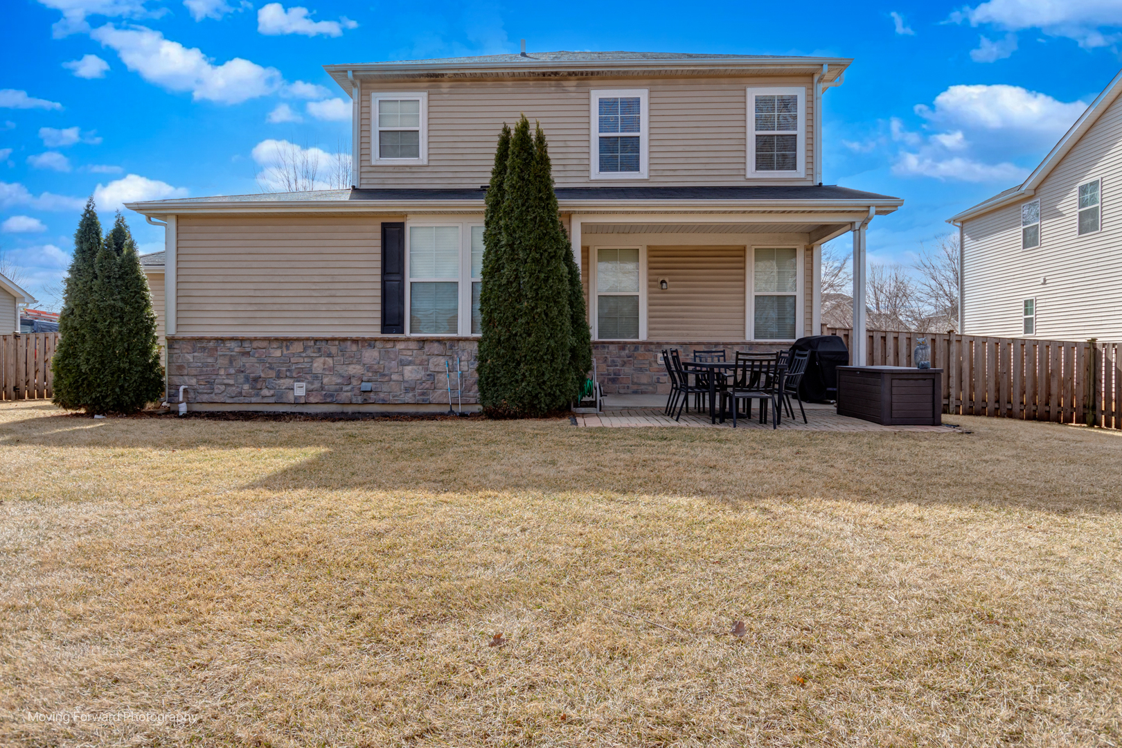 25420 Springview Court Plainfield, IL 60586 - Photo 21 of 26 a front view of a house with a yard