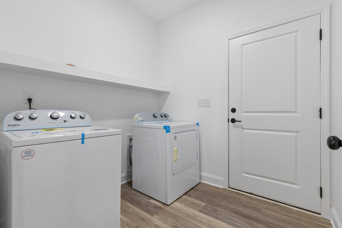 4000 Origin Drive Bailey, NC 27807 - Photo 24 of 47 a utility room with dryer and washer