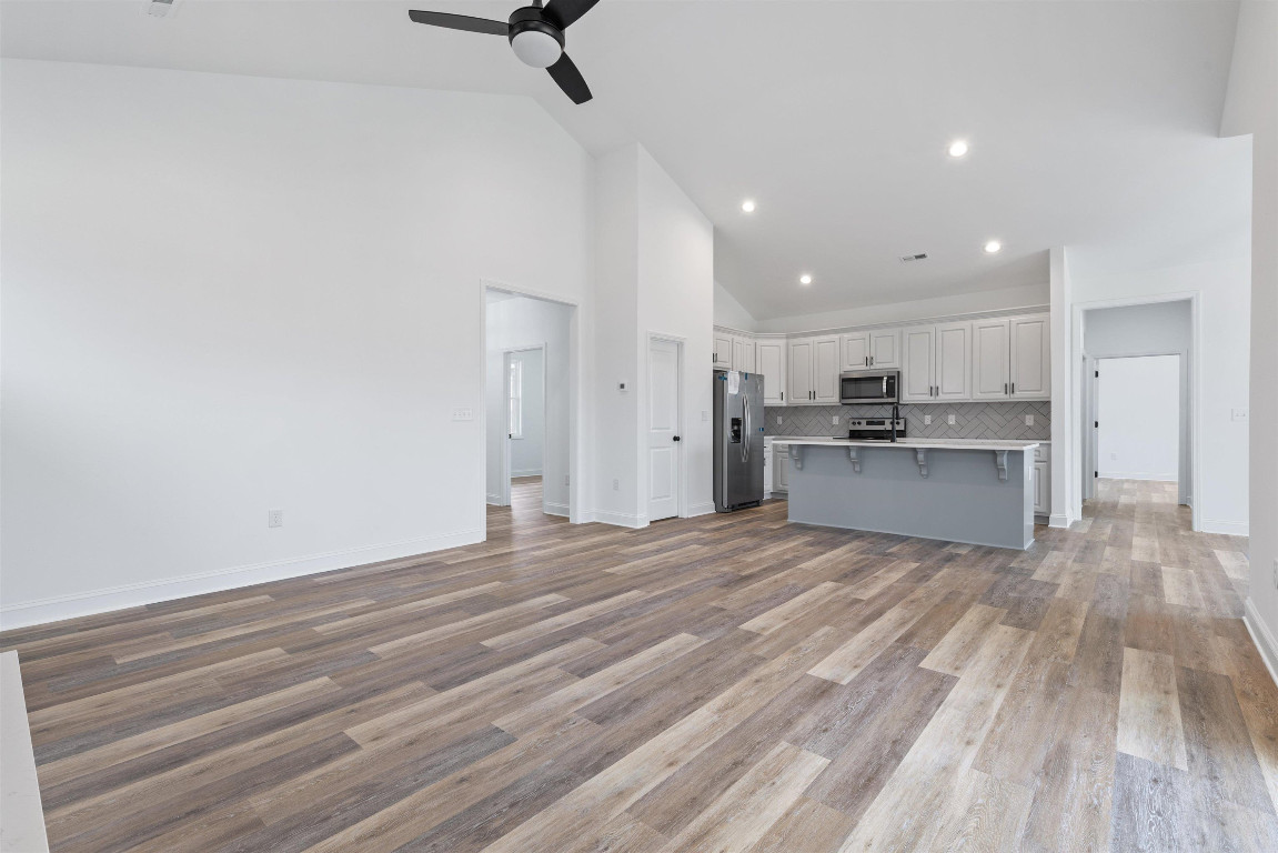 4000 Origin Drive Bailey, NC 27807 - Photo 9 of 47 a view of kitchen and wooden floor