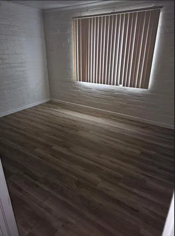 a view of wooden floor