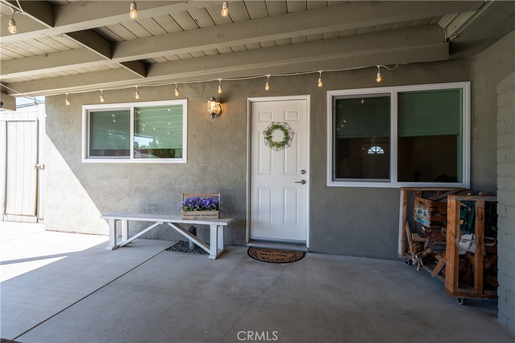 390 North Milford Road Orange, CA 92867 - Photo 49 of 70 This photo as of the second entry door to the ADU, which is underneath the patio cover.