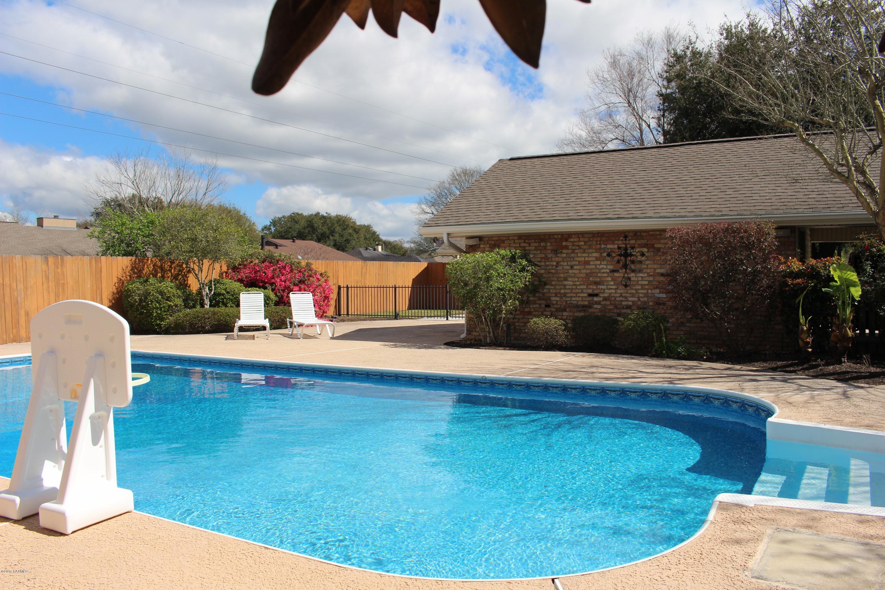 Pool and pool house