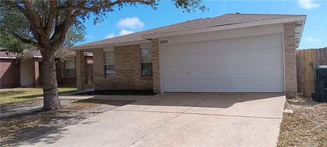 a view of a wooden door