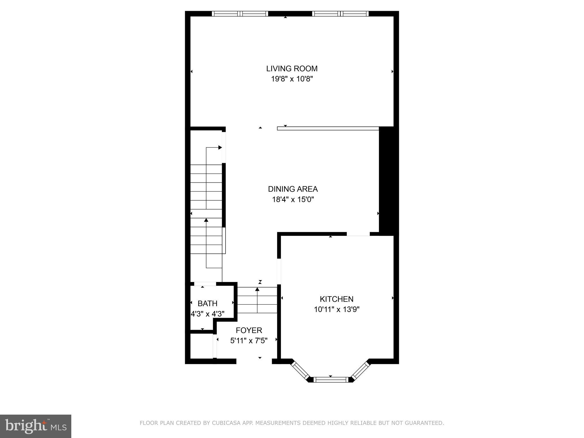 7804 Wintercress Lane Springfield, VA 22152 - Photo 62 of 64 Main level floor plan