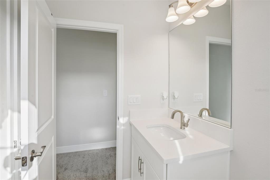 14930 Rider Pass Drive Lithia, FL 33547 - Photo 13 of 63 a bathroom with a sink and a mirror
