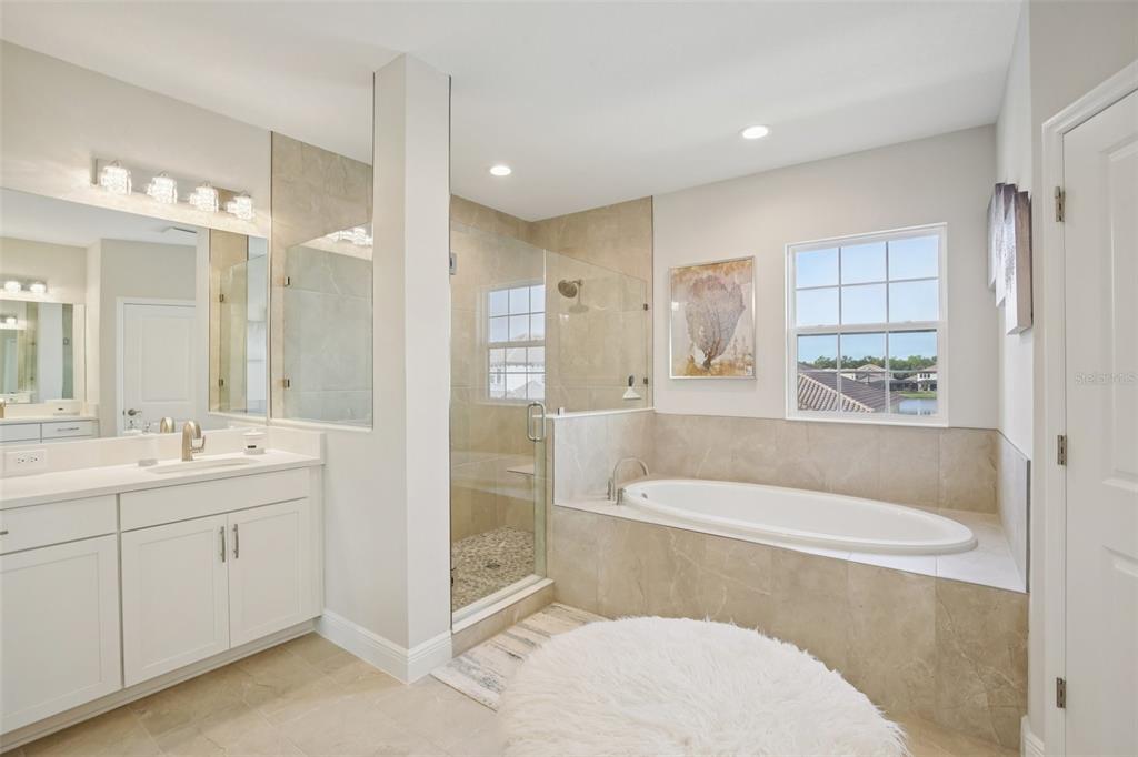 14930 Rider Pass Drive Lithia, FL 33547 - Photo 38 of 63 a bathroom with a sink a toilet and bathtub