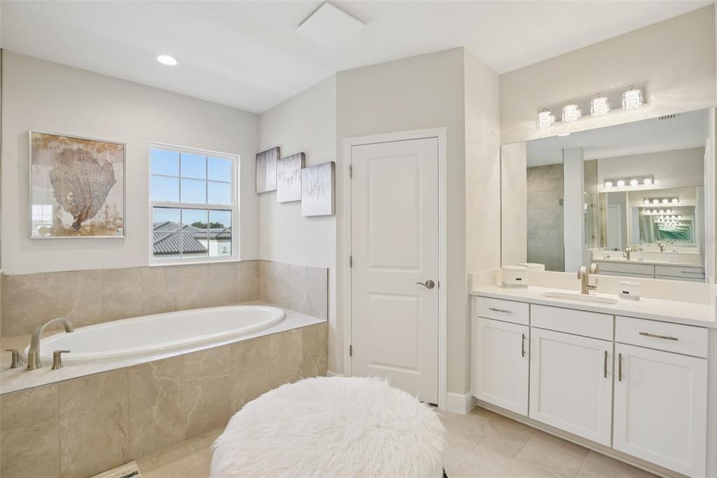 14930 Rider Pass Drive Lithia, FL 33547 - Photo 39 of 63 a bathroom with a sink a toilet and bathtub