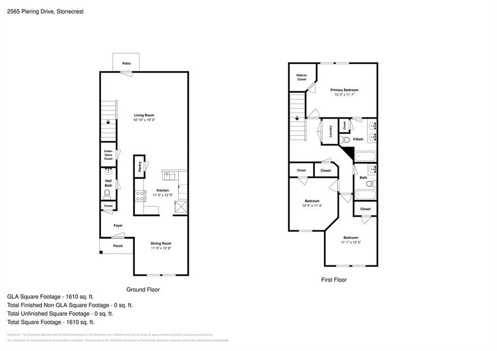 2565 Piering Drive Lithonia, GA 30038 - Photo 20 of 20 a picture of a bench in front of a wall