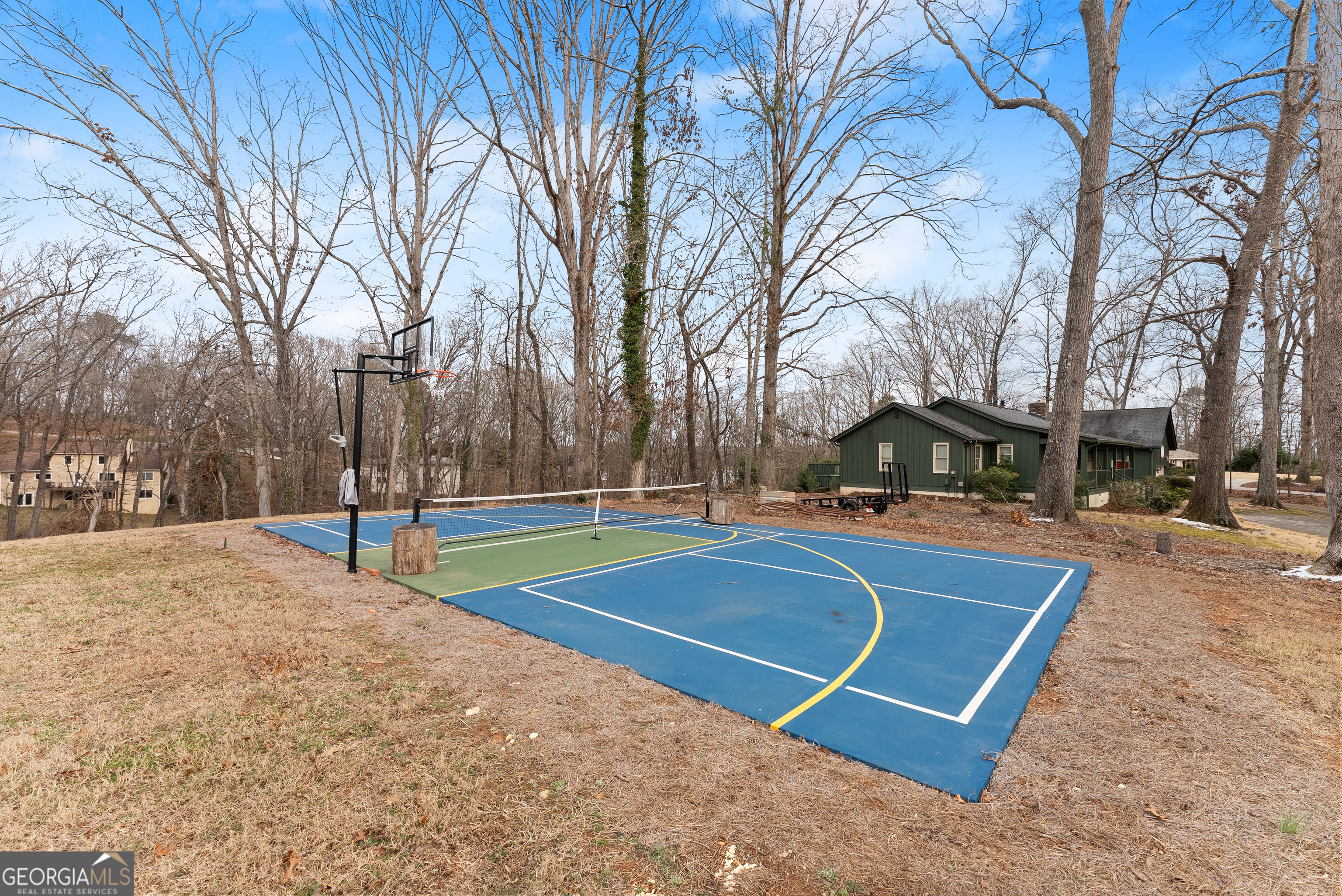 1165 Antioch Campground Road Gainesville, GA 30506 - Photo 54 of 65 a view of outdoor space yard and swimming pool