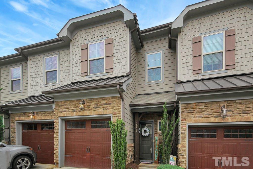 2456 Baslow Drive Apex, NC 27539 - Photo 38 of 39 a view of building with entrance