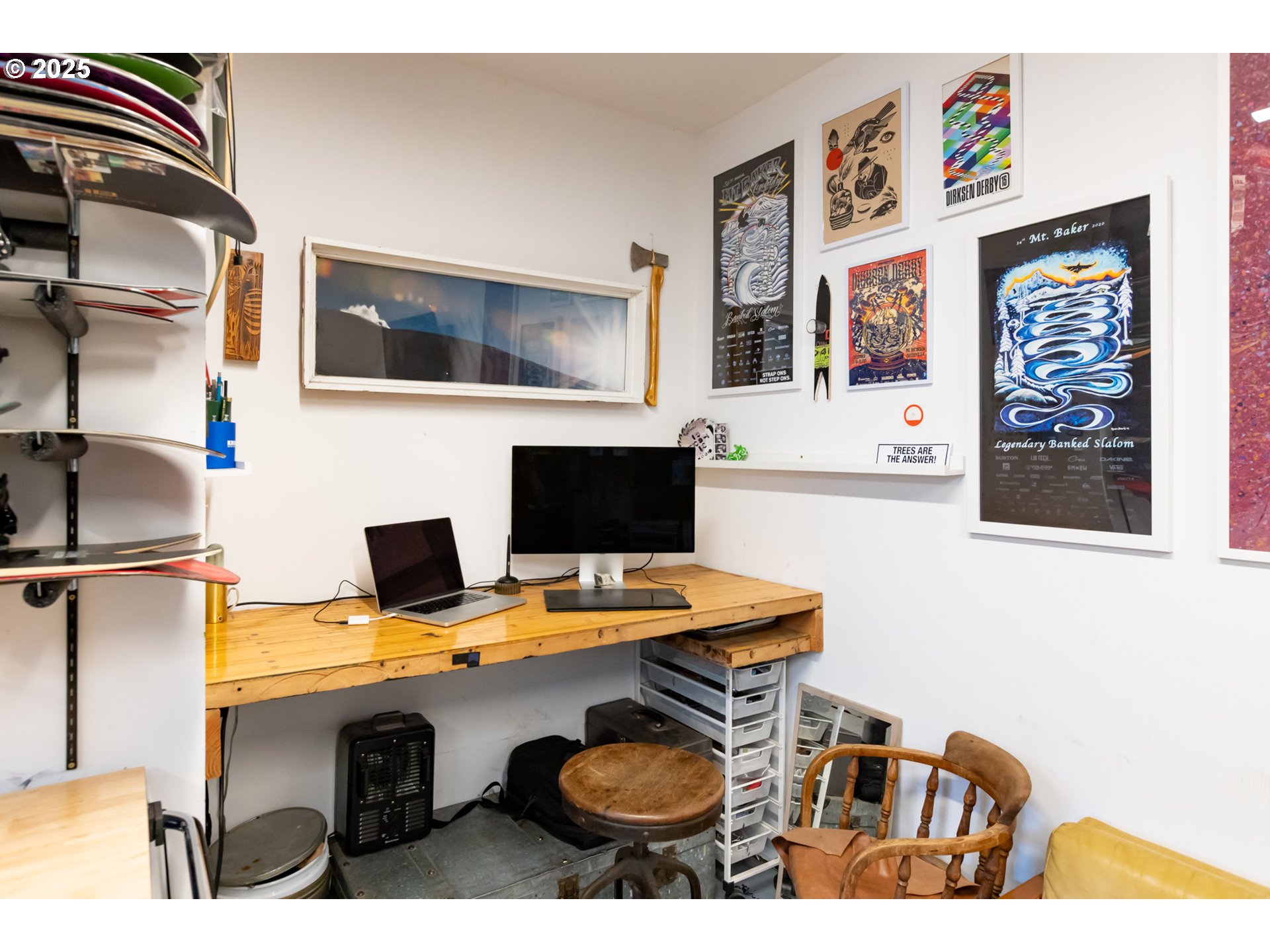 1221 30th Street Hood River, OR 97031 - Photo 45 of 46 a view of a workspace with furniture
