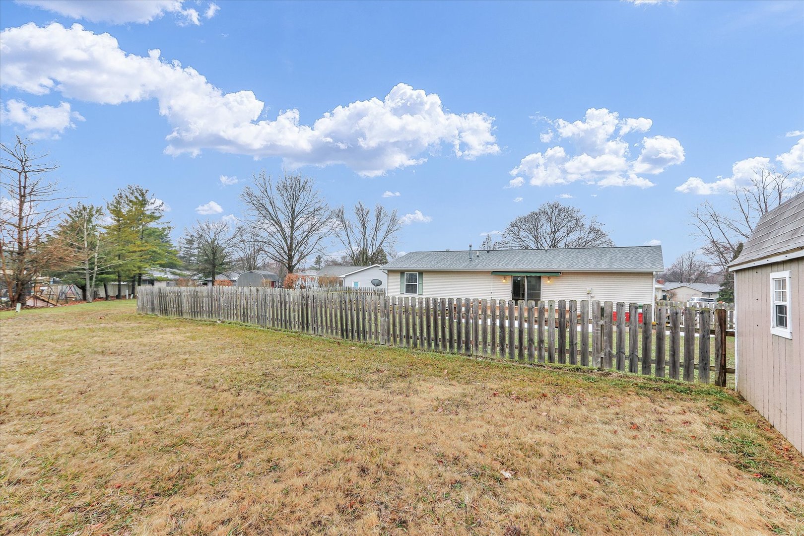 502 Richard Court Mahomet, IL 61853 - Photo 26 of 31 a view of a backyard with a garden