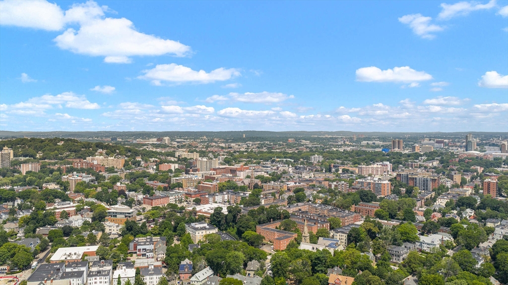 2-14 St Paul Street, Unit 311 Brookline, MA 02446 - Photo 26 of 29 an aerial view of residential houses with city view