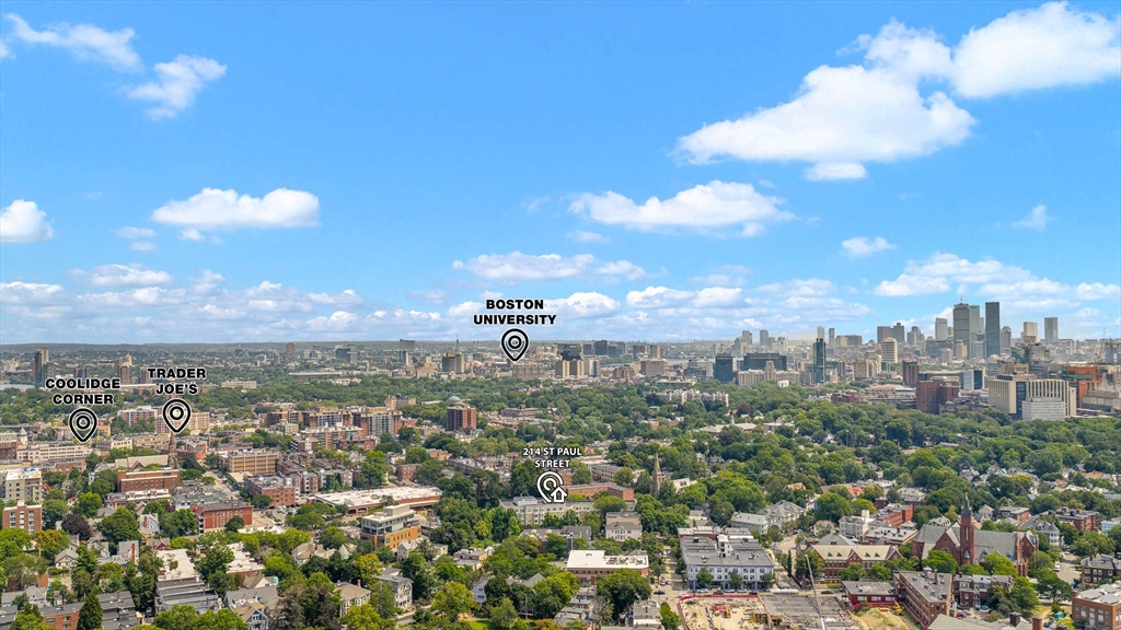 2-14 St Paul Street, Unit 311 Brookline, MA 02446 - Photo 27 of 29 a view of a city