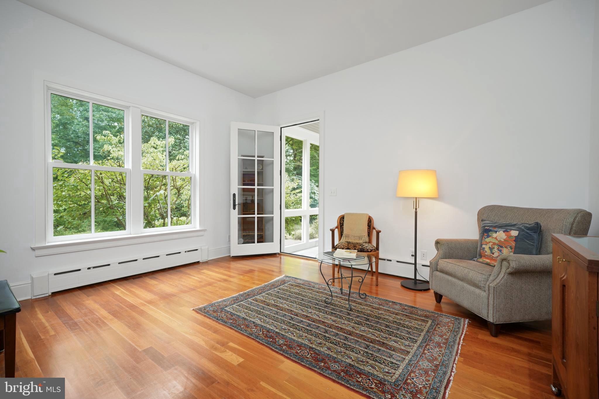 350 State Road Princeton, NJ 08540 - Photo 18 of 43 Exterior glass door opens to screened porch..