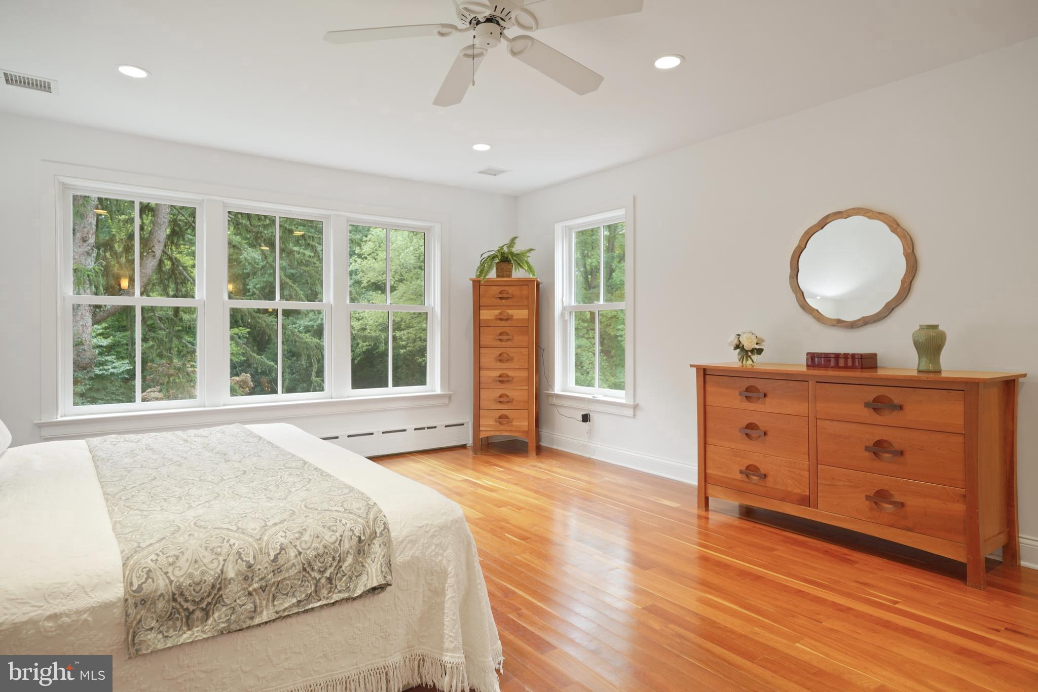 350 State Road Princeton, NJ 08540 - Photo 24 of 43 Large windows in master bedroom.