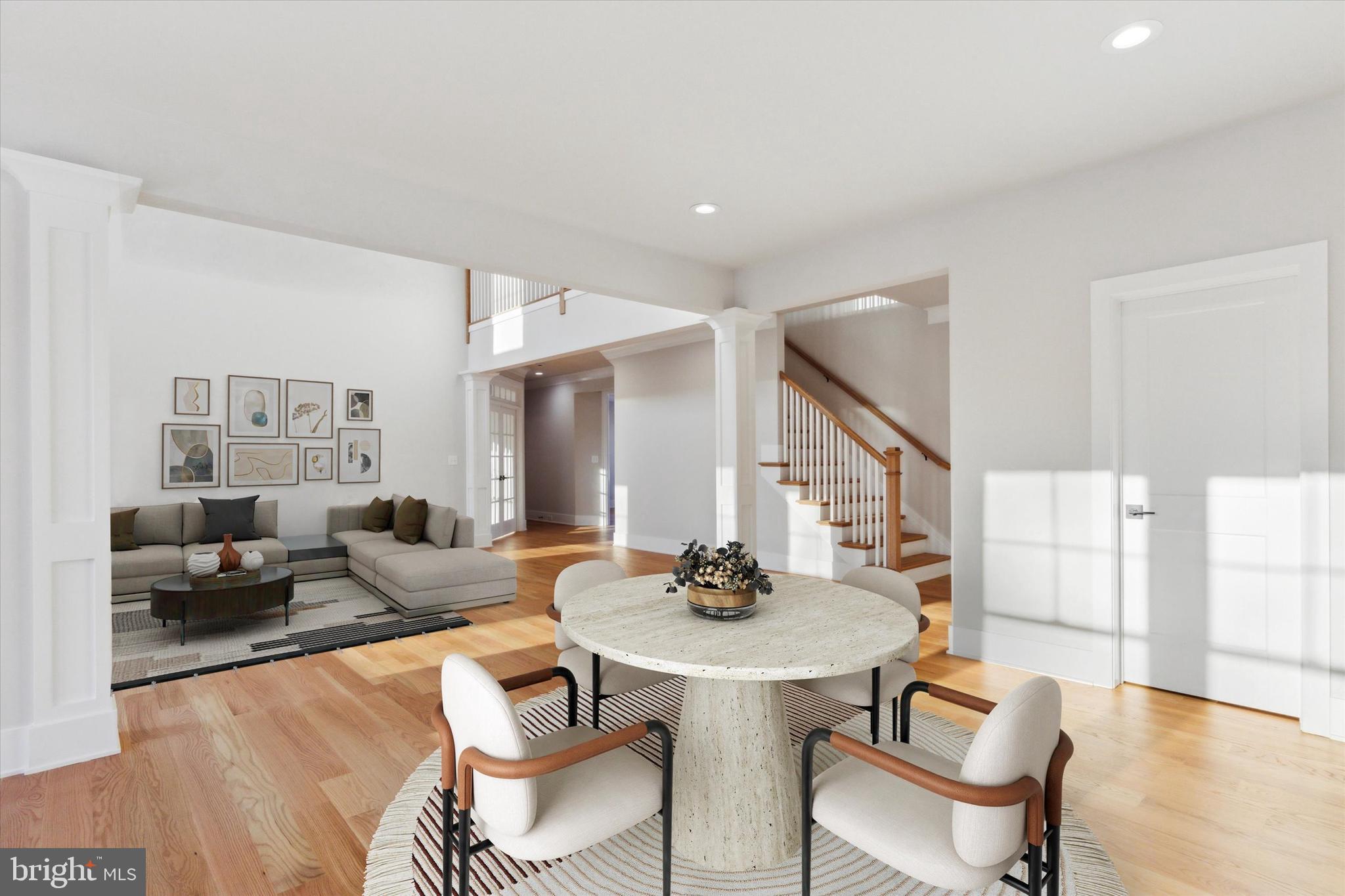 825 A Morris Road Lansdale, PA 19446 - Photo 16 of 20 a living room with furniture and wooden floor