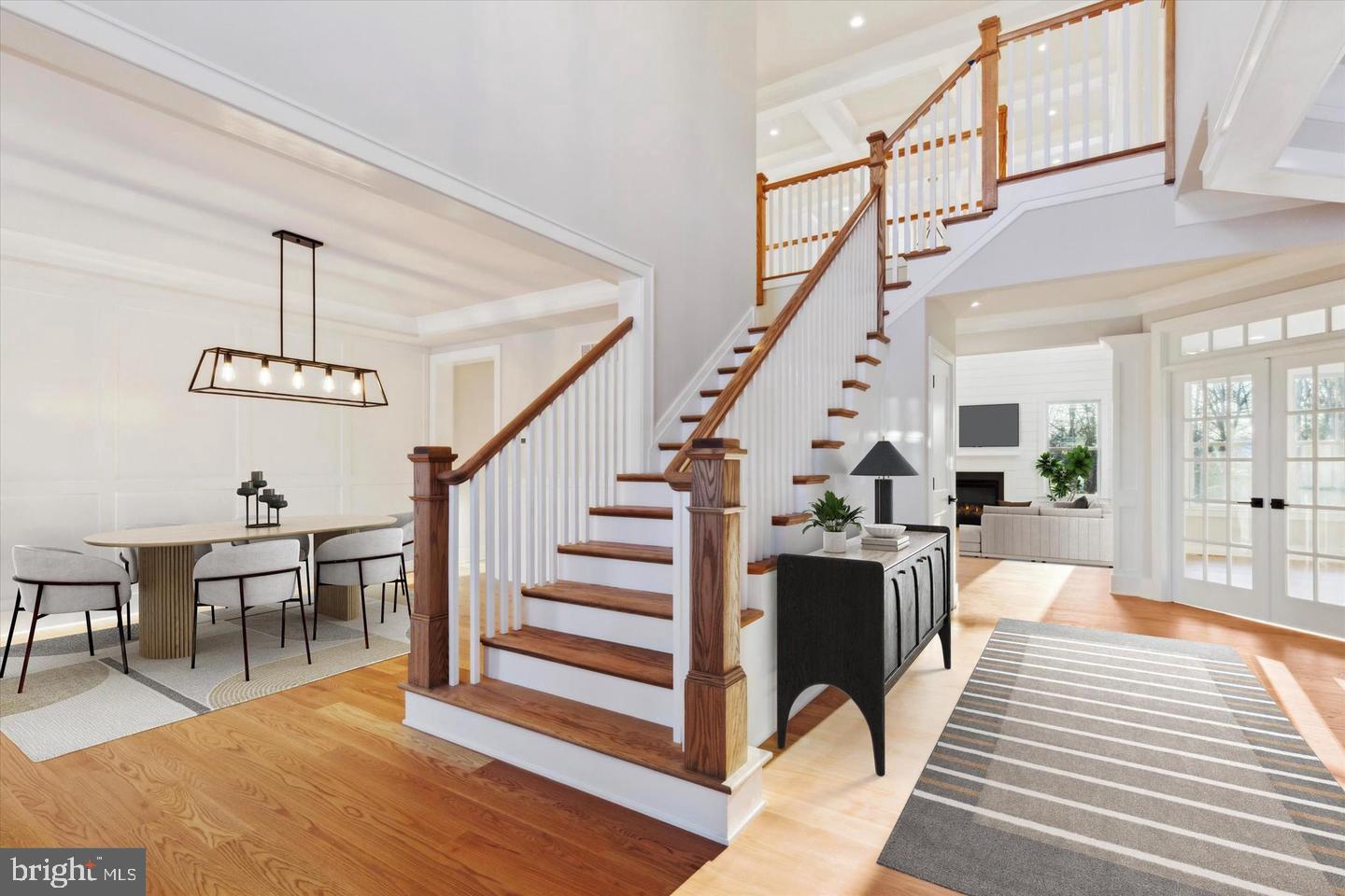 825 A Morris Road Lansdale, PA 19446 - Photo 4 of 20 a view of entryway and hall with wooden floor