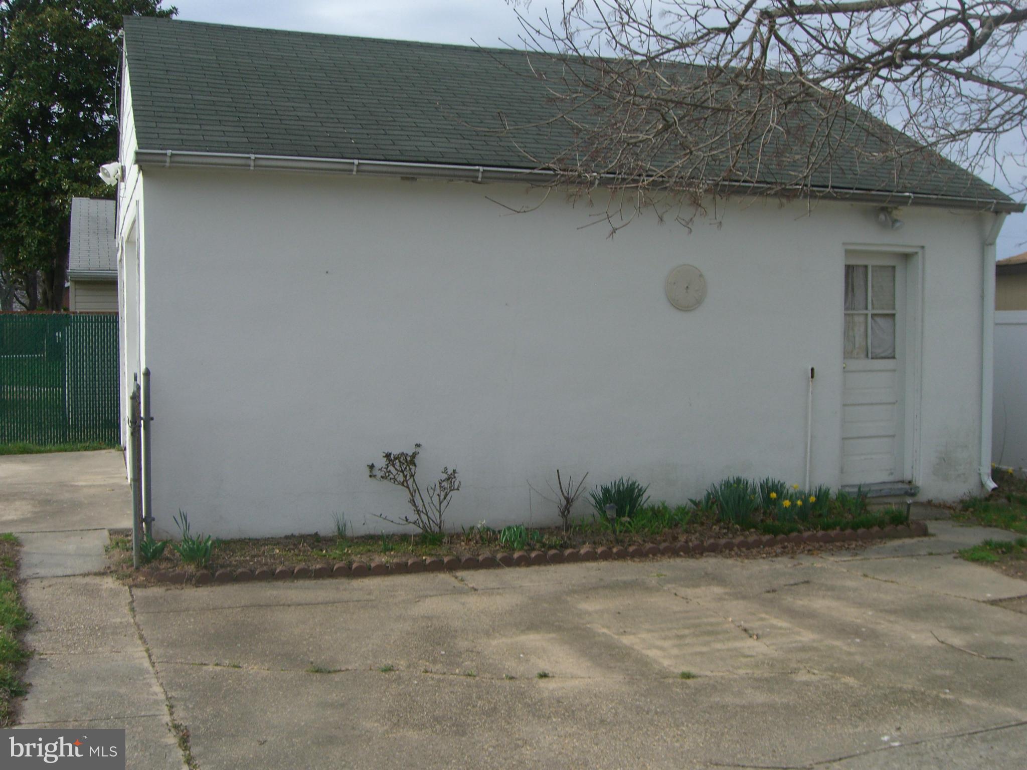 Side of Garage