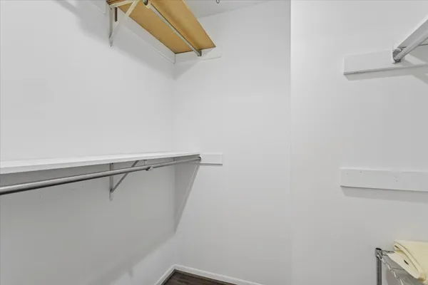 a view of a rack on the wall