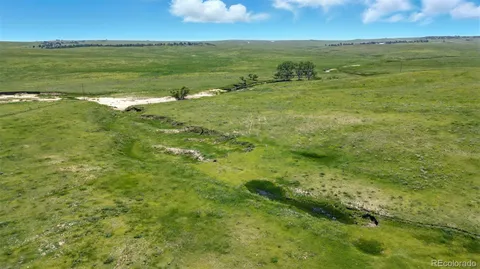 a view of an ocean from a yard