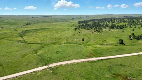 a view of an ocean from a yard