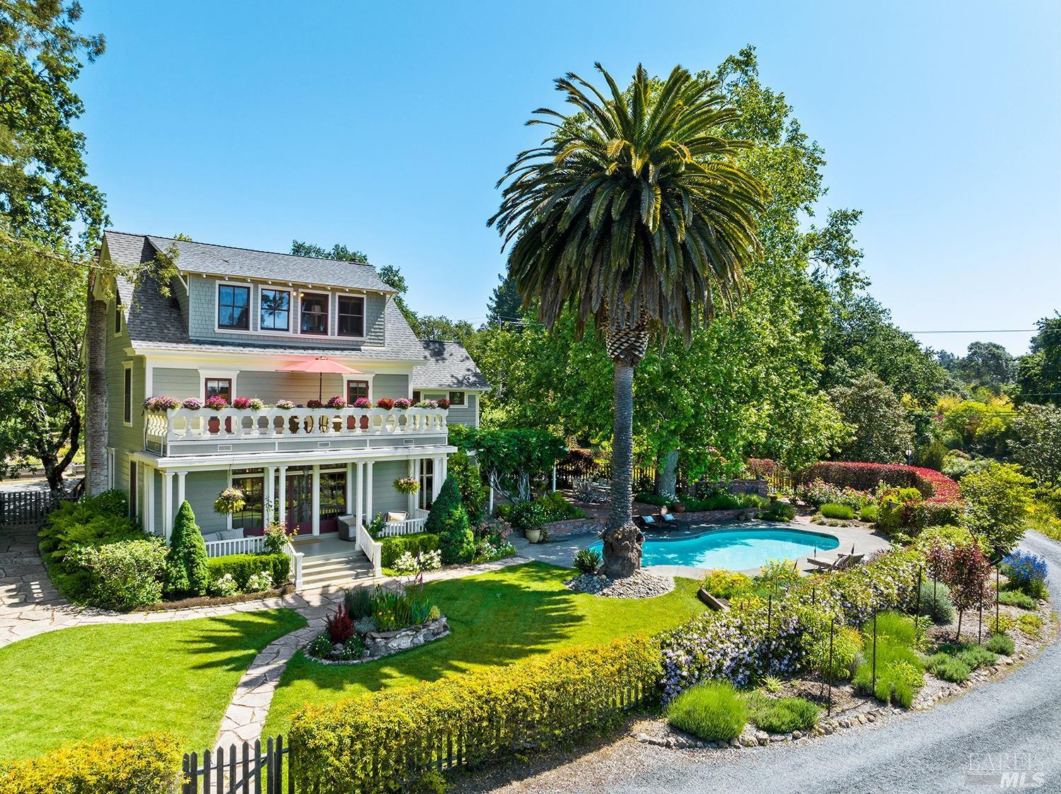3160 Hicks Road Sebastopol, CA 95472 - Photo 1 of 1 a house with garden in front of it