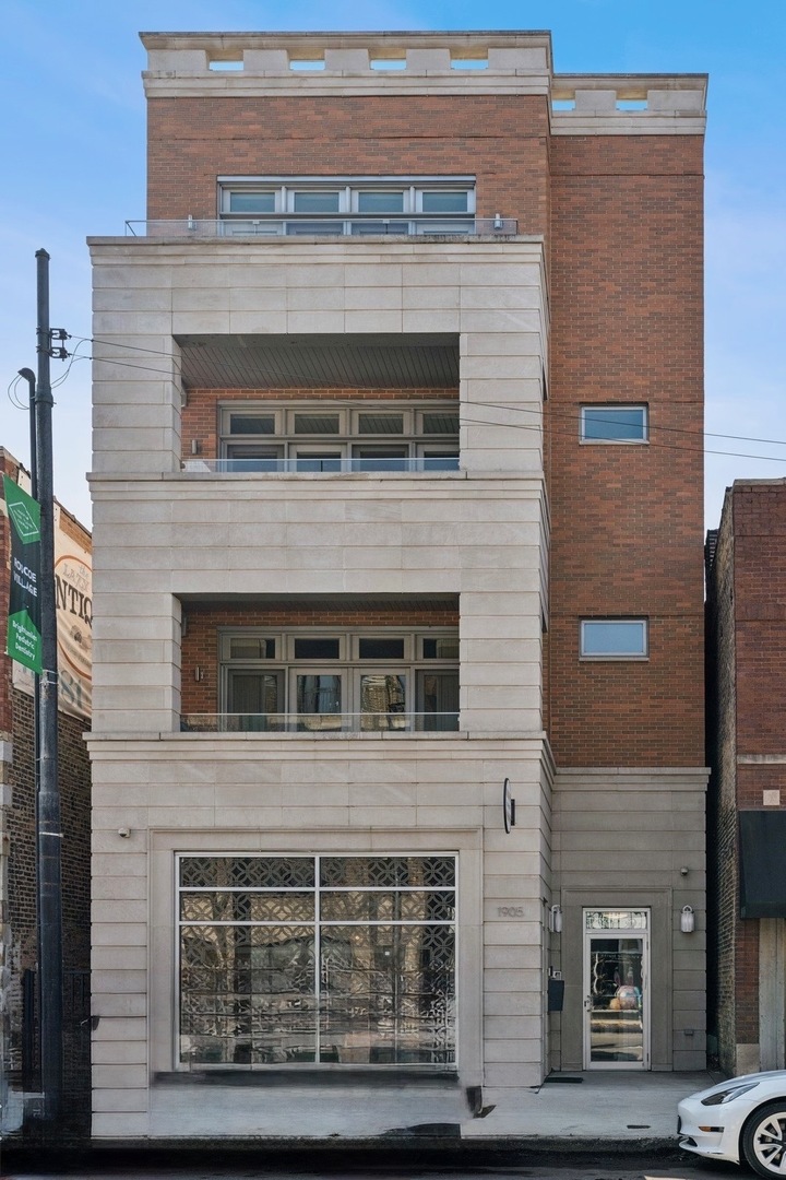 a view of front door