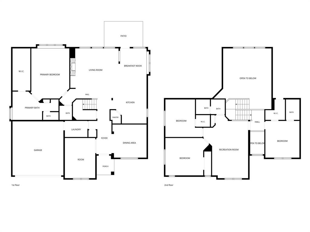 2700 Hereford Road Denton, TX 76210 - Photo 35 of 36 Floor plan