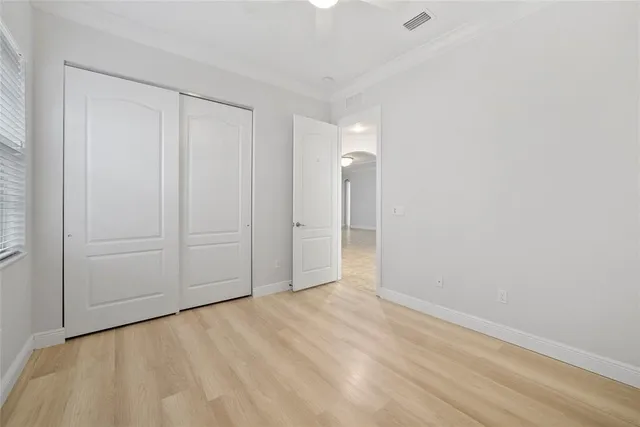 a view of a storage and utility room