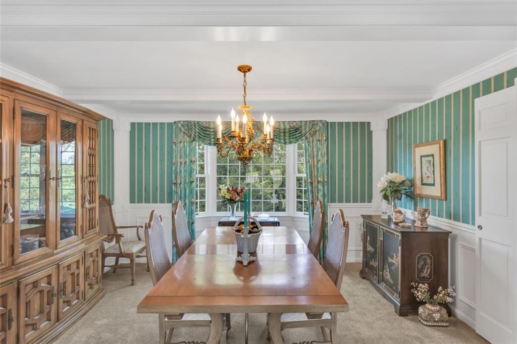 3441 Mohawk Road Pittsburgh, PA 15241 - Photo 8 of 38 DINING ROOM W/EXQUISITE MOLDINGS