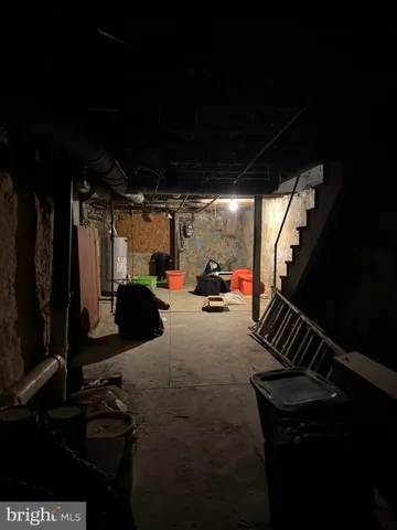 a view of water heater room