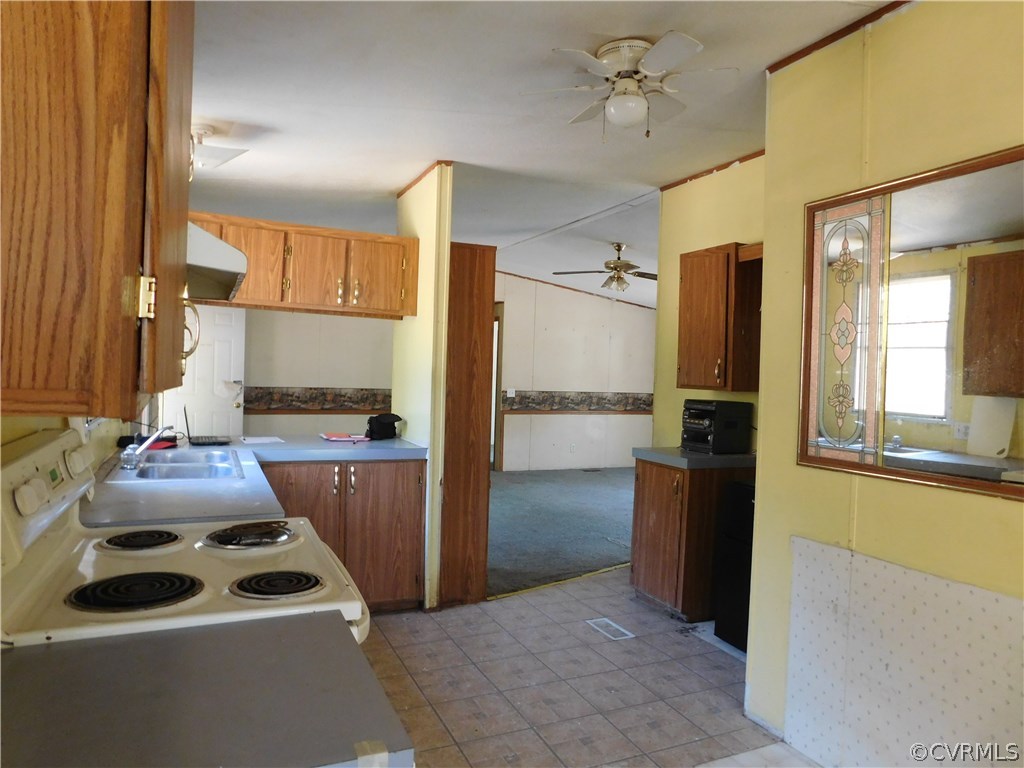 6615 Adkins Road Providence Forge, VA 23140 - Photo 11 of 14 View of kitchen from side entrance. Hot Water Heat