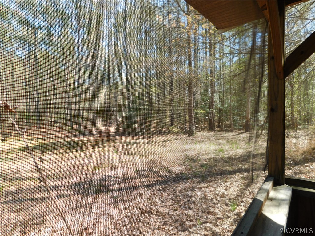 6615 Adkins Road Providence Forge, VA 23140 - Photo 7 of 14 Screened in deck/porch, on front of home. Great vi