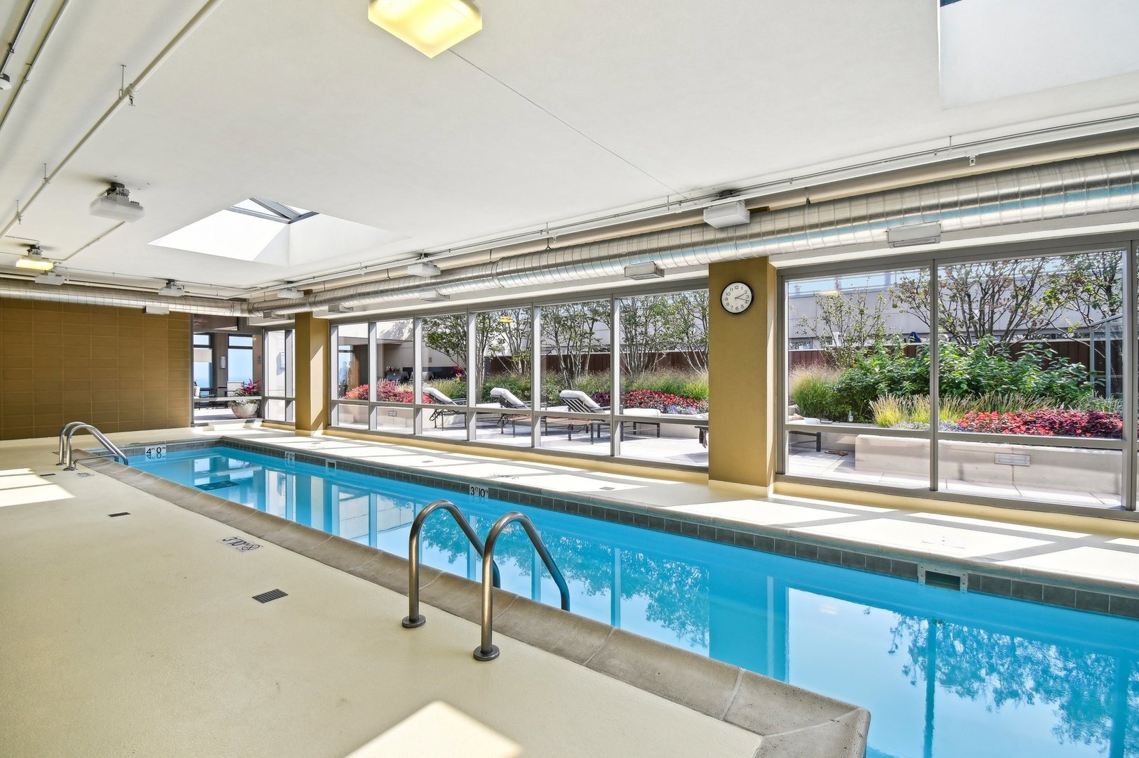 65 East Monroe Street, Unit 4521 Chicago, IL 60603 - Photo 24 of 42 a living room with a large window