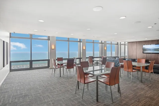 a view of a big room with furniture